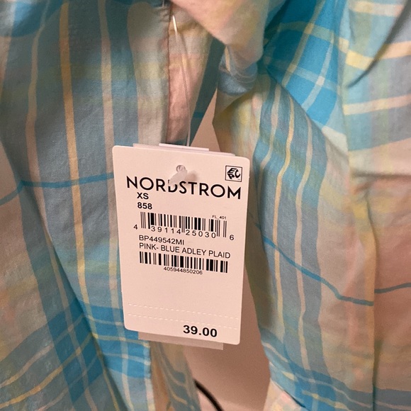 BP checkered blouse. BNWT - Picture 4 of 5